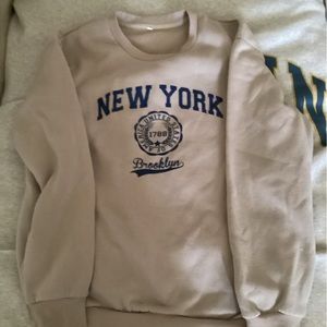 New York crewneck